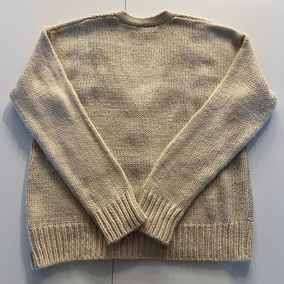 Pink Chicken Girls Holiday Sweater Cardigan Size 10Y Festive Holly Winter - Picture 2 of 6